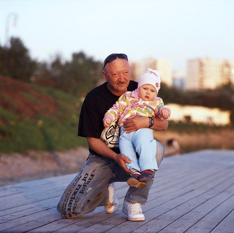 6x6, color, positive, pentacon, sonnar Grandfather & Annaphoto preview