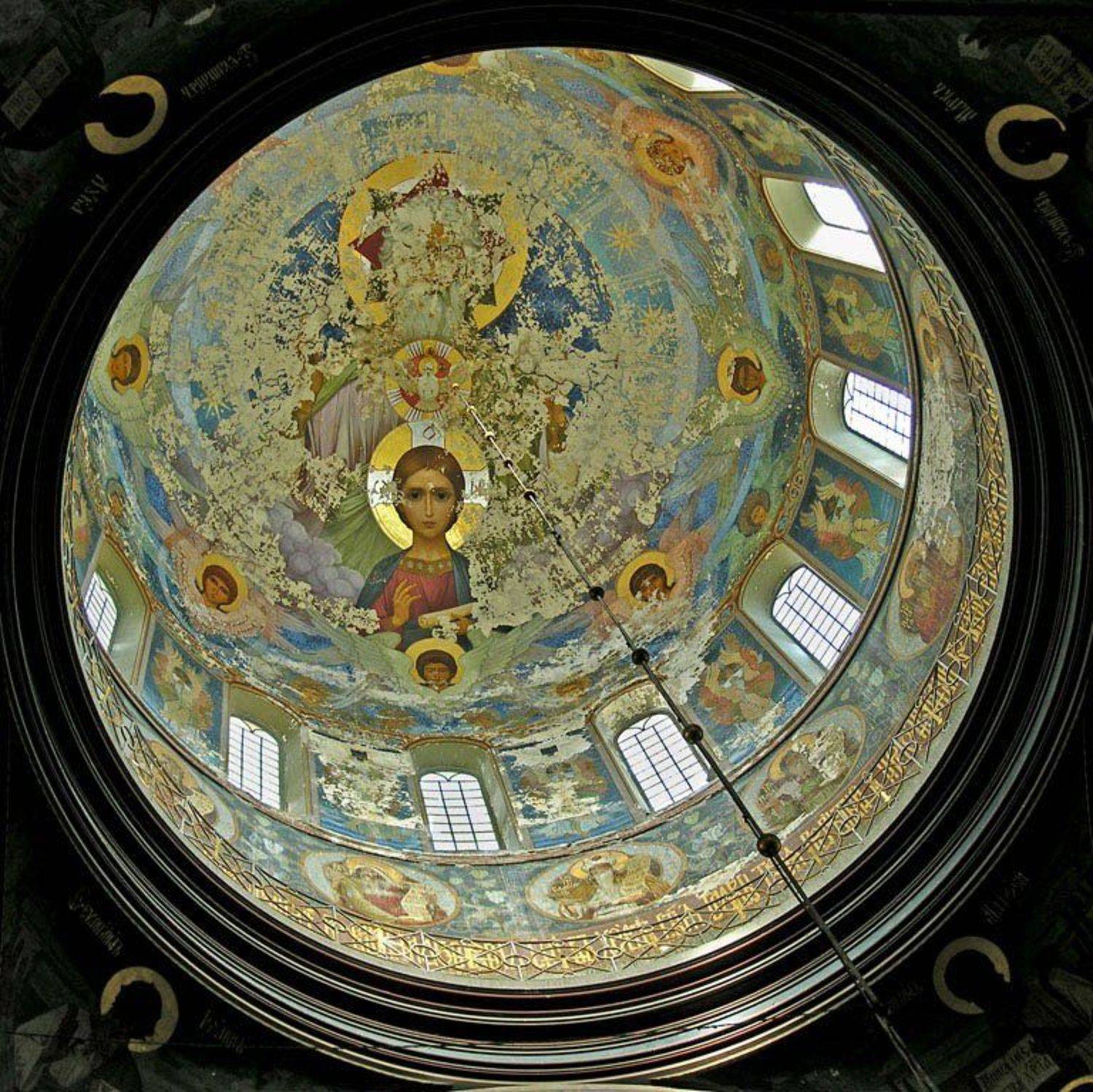 Он видит каждого. Автор: Tatiana Rozanova купол, церковь, новый афон, Tatiana Rozanova