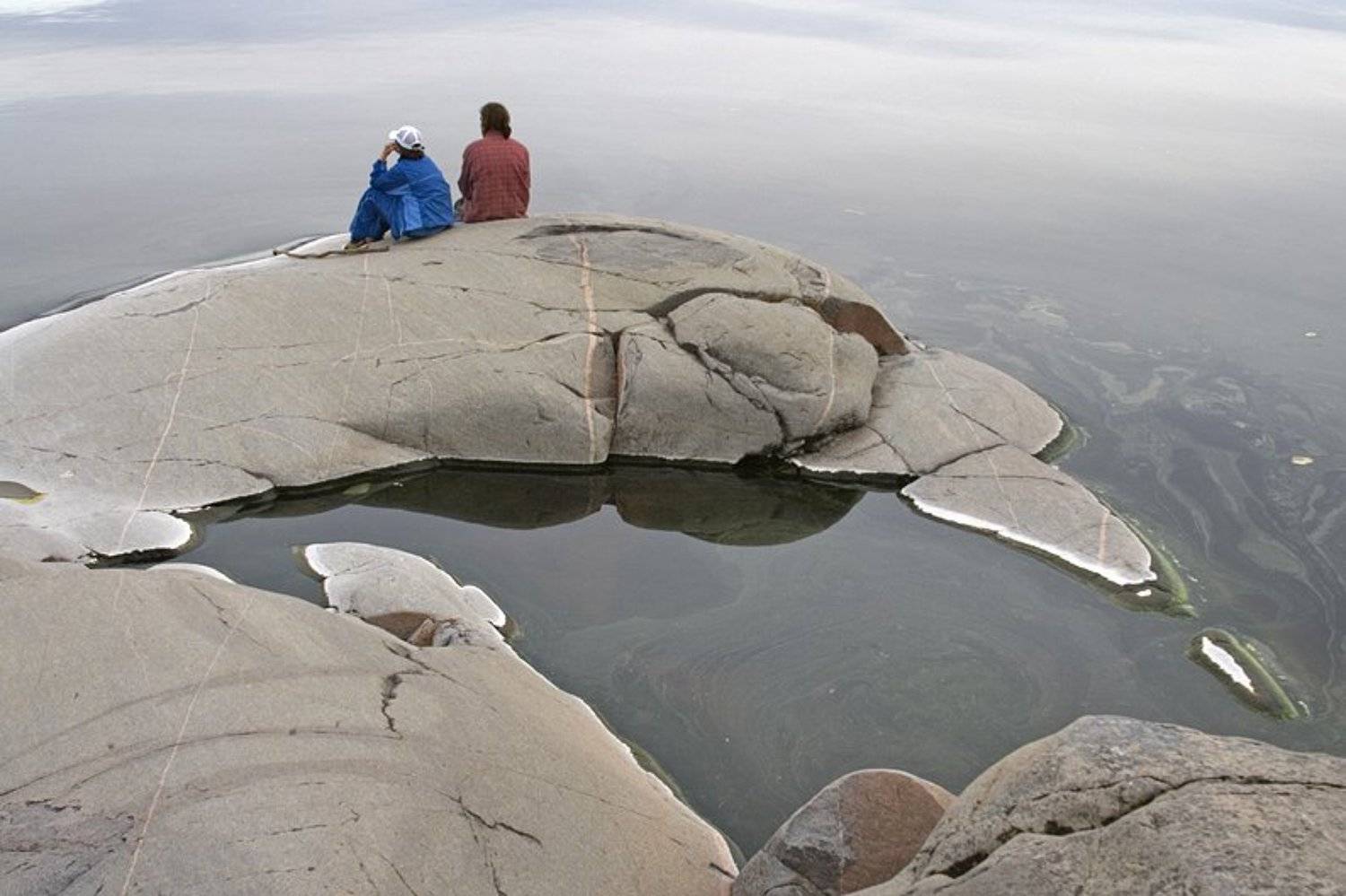 ладога, хунукка, камни, вода, Бома Дзин