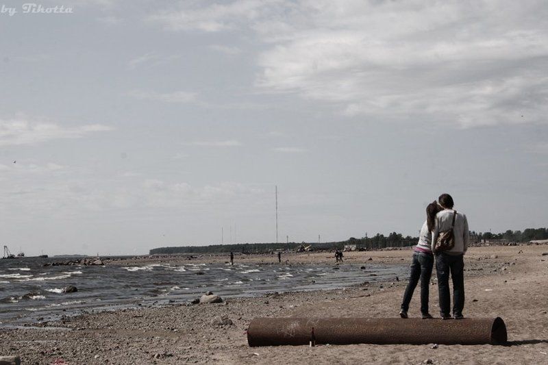 питер, залив, пляж, любовь Любовьphoto preview