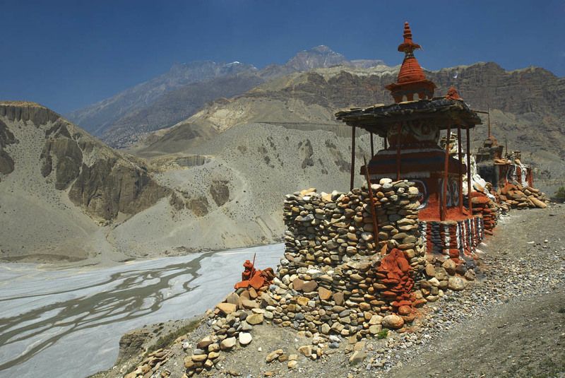 путешествие, непал горный чартенphoto preview