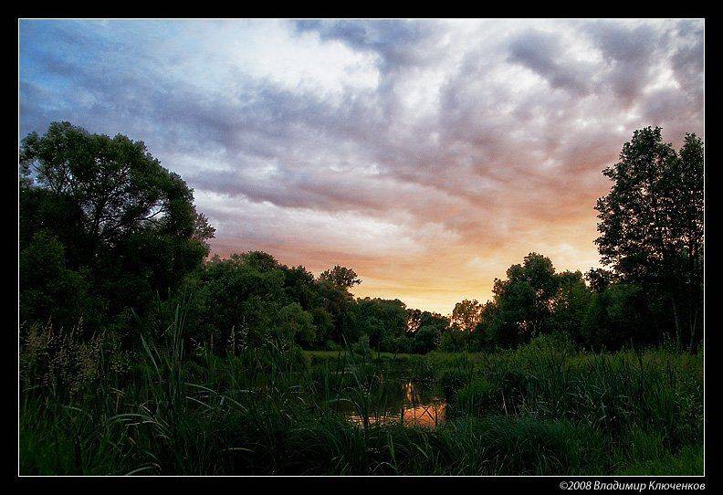 Вид на закат. Автор: Владимир Ключенков , Владимир Ключенков