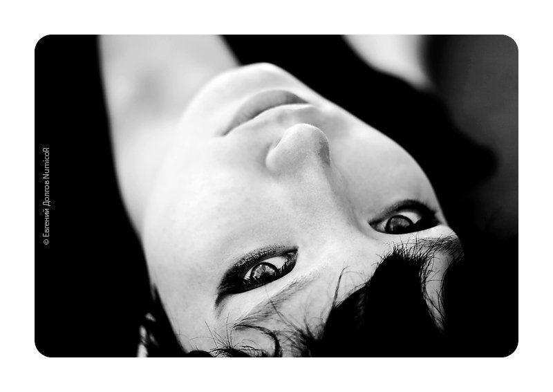 глаза, ч/б, чб, девушка, лето ***photo preview