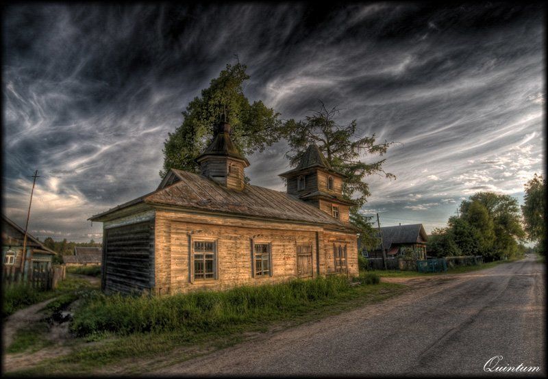 медведиха, часовня, хдр Забытая часовняphoto preview