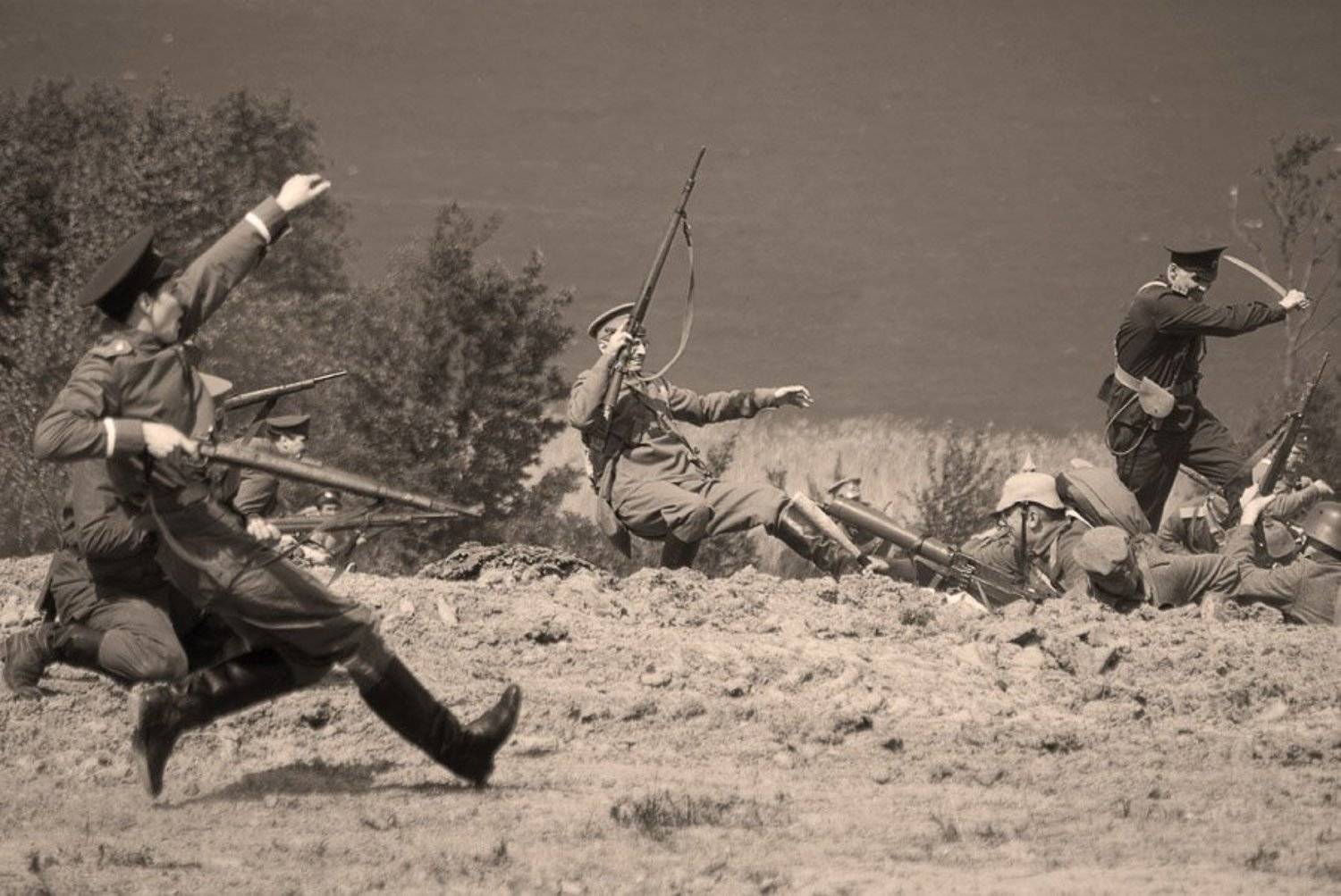 Вот пуля пролетела и ага.... Автор: Руденко Олег историческая, реконструкция, брусиловский, прорыв, 1916, Руденко Олег