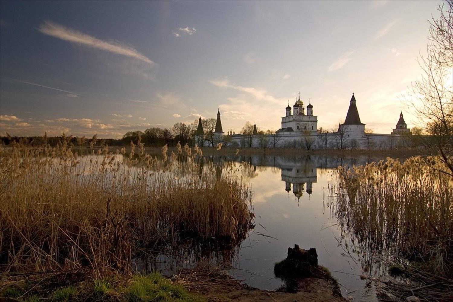 монастырь, пейзаж, природа, волоколамск, пасха, православие, Павел