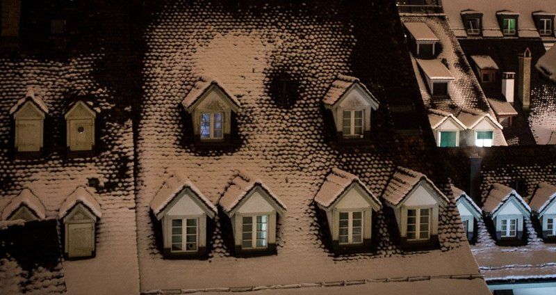 Snowing in Baselphoto preview