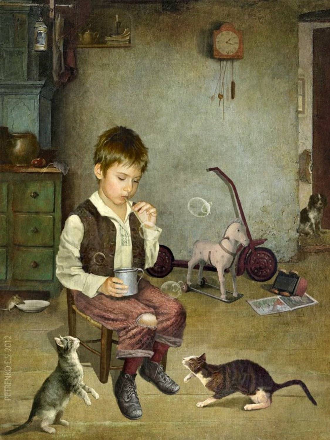 Кошки-мышки. Автор: Elena Petrenko , Elena Petrenko