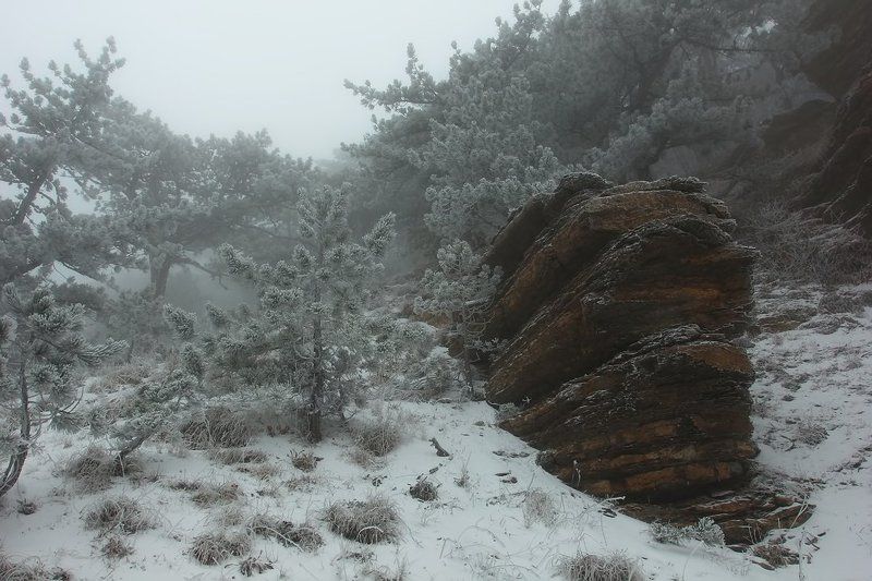 Скалы туманного Таракташаphoto preview