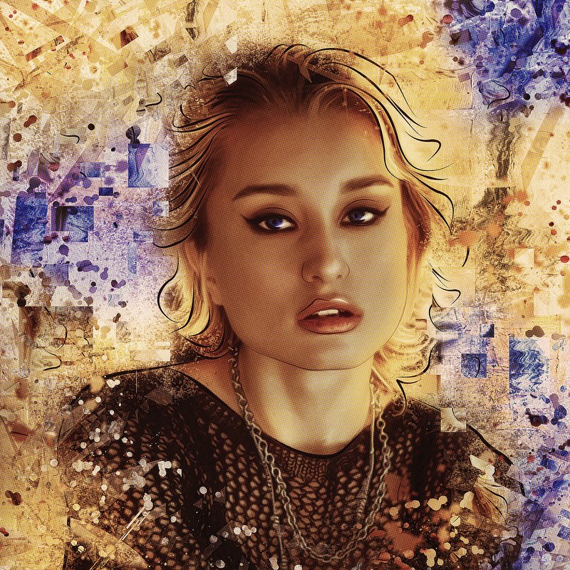 арт-портрет по фото из инстаграмаphoto preview