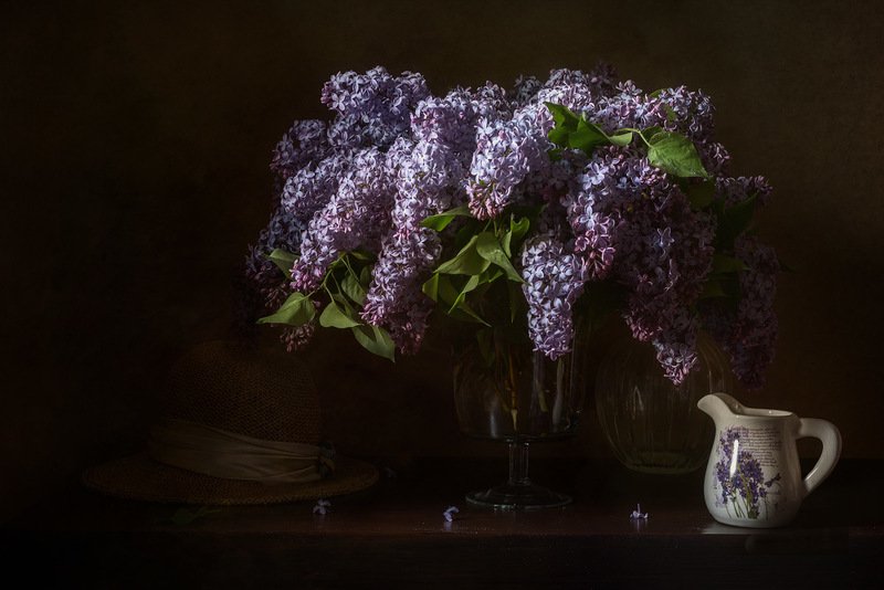 натюрморт, весна, сирень, букет Опять весна. Цветет сирень...photo preview