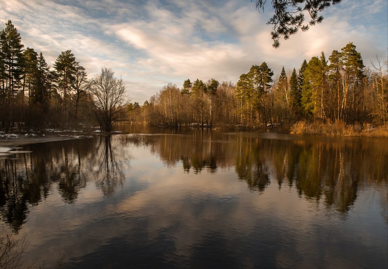 закат, пейзаж, река, керженец,  landscape, sunset photo preview
