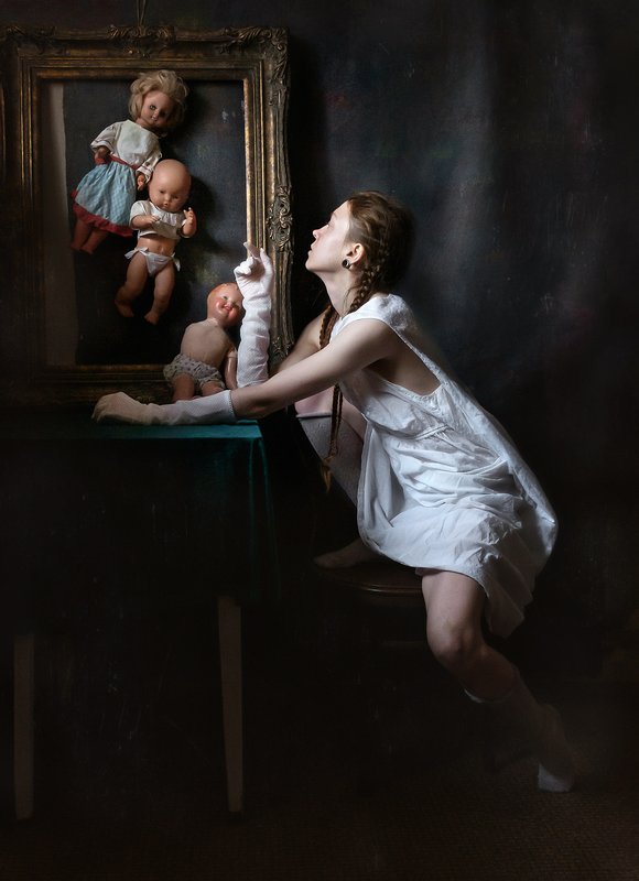 портрет, арт портрет, арт Кукольные историиphoto preview