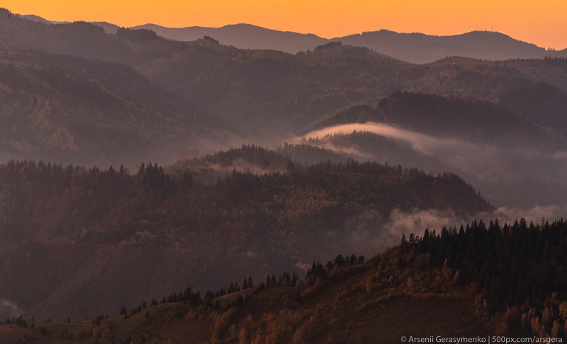 alpine, autumn, background, beautiful, cloud, dark, dawn, environment, fall, fog, foggy, forest, green, hiking, hill, landscape, light, mist, misty, moody, morning, mountain, mountain trees, mountains, mysterious, natural, nature, outdoor, park, peak, pin Misty Mountains Fog over forests and hills in Carpathian Mountainsphoto preview