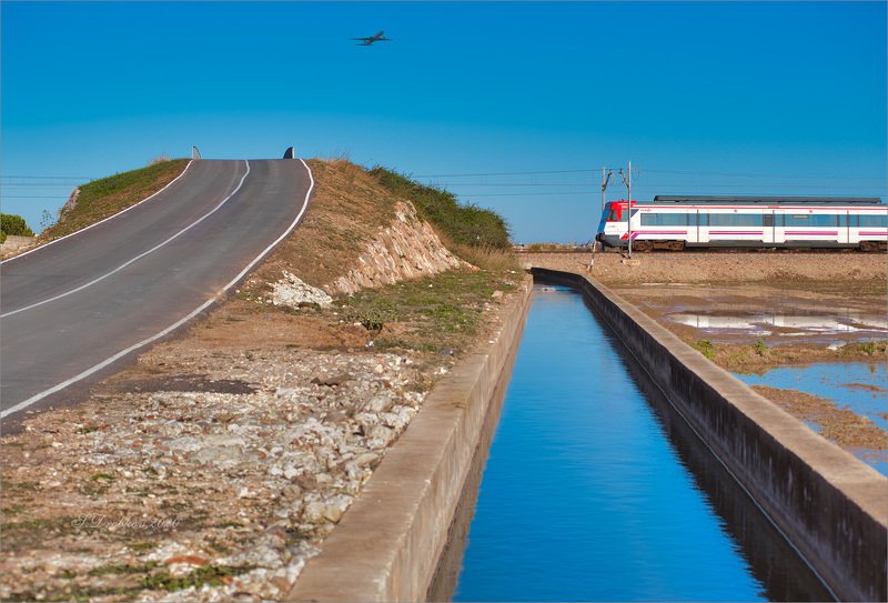 поезд, самолёт, вода, небо, дорога Наши путиphoto preview