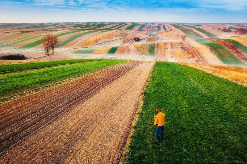 poland, polish, landscape, sunrise, sunset, colours, spring, awesome, amazing, adventure, travel, beautiful, morning, light, fields, carpet, rug Spring carpetsphoto preview