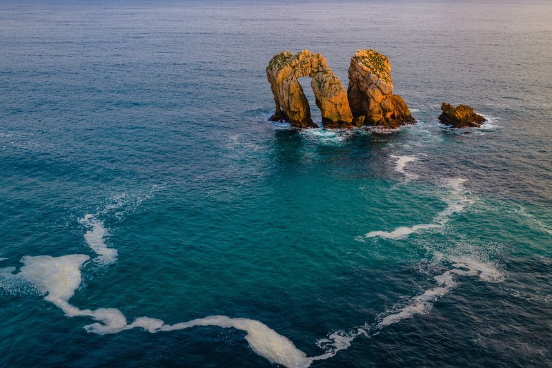 кантабрия, испания, море, скалы Зарисовка из Кантабрииphoto preview