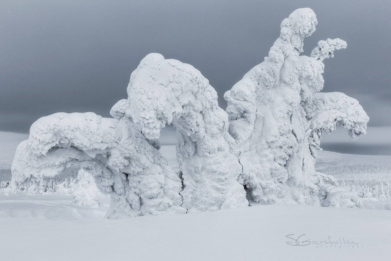 ГУХ, Главный уральский хребет, Лямпа, Урал, Северный Урал, зимний пейзаж, Сергей Гарифуллин