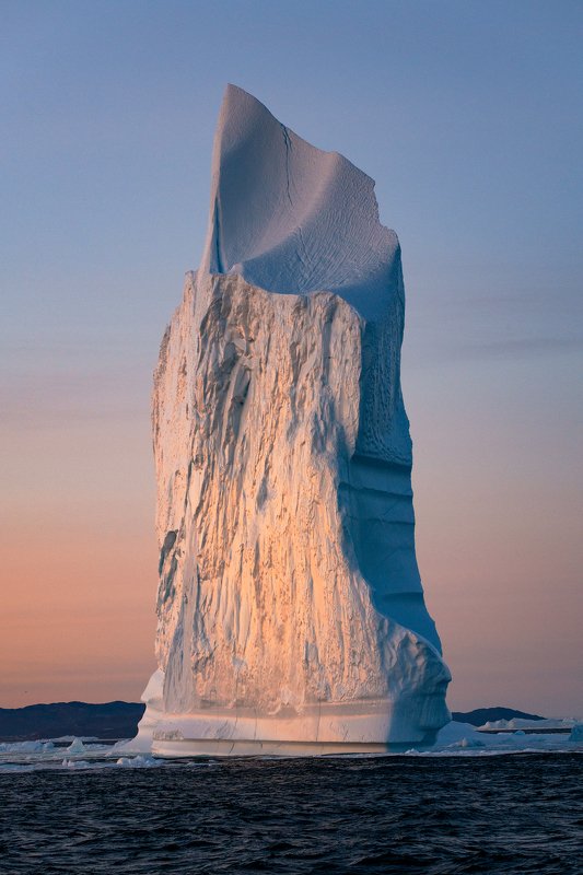greenland, iceberg, sunset, ilulissat, disko bay Iceberg Tower фото превью