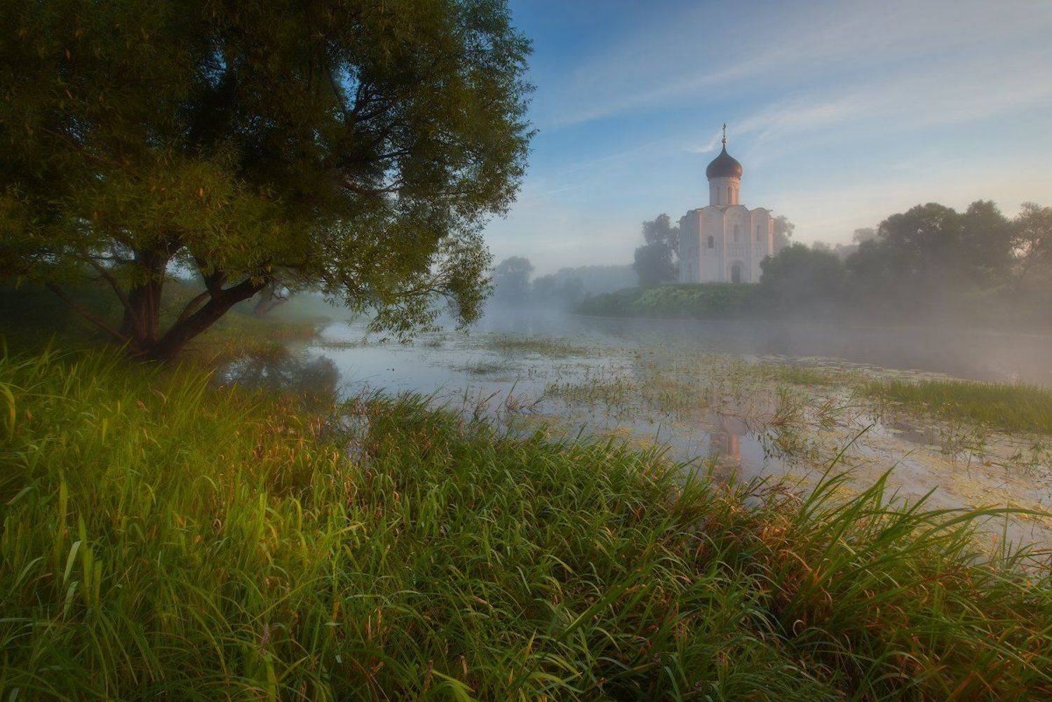 Когда туман,окутал берега.. Автор: Романский Владимир (NikonZoom) , Романский Владимир (NikonZoom)