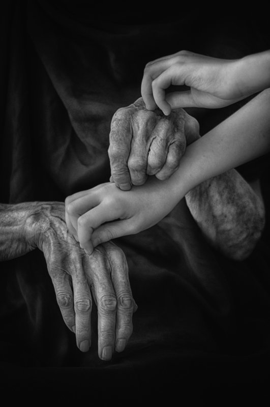 hands, time, black and white, conceptual, руки, время, чёрно-белое, концептуально From the strings of lifephoto preview