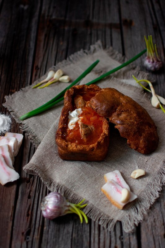 обед, борщ, еда, чеснок, лук, хлеб Украинская душаphoto preview