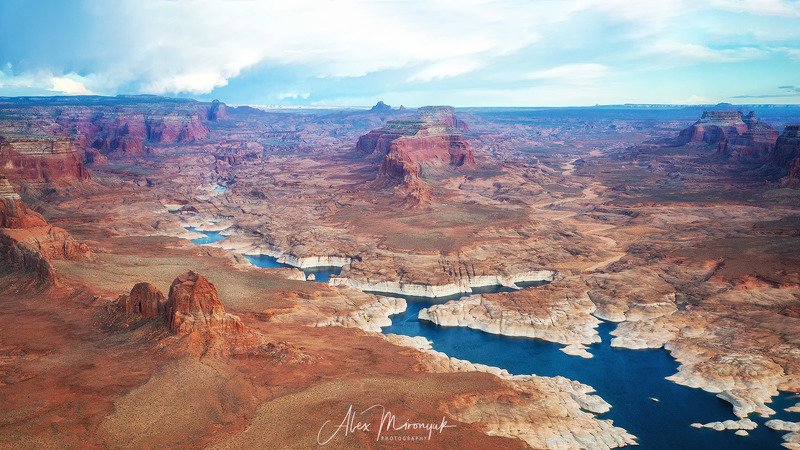 каньон, сша, мост, арка, природа, путешествие, фото-тур, юта, скала, река, ручей, небо, озеро, аэросъемка, дрон, аризона, Озеро Пауэлл, СШАphoto preview