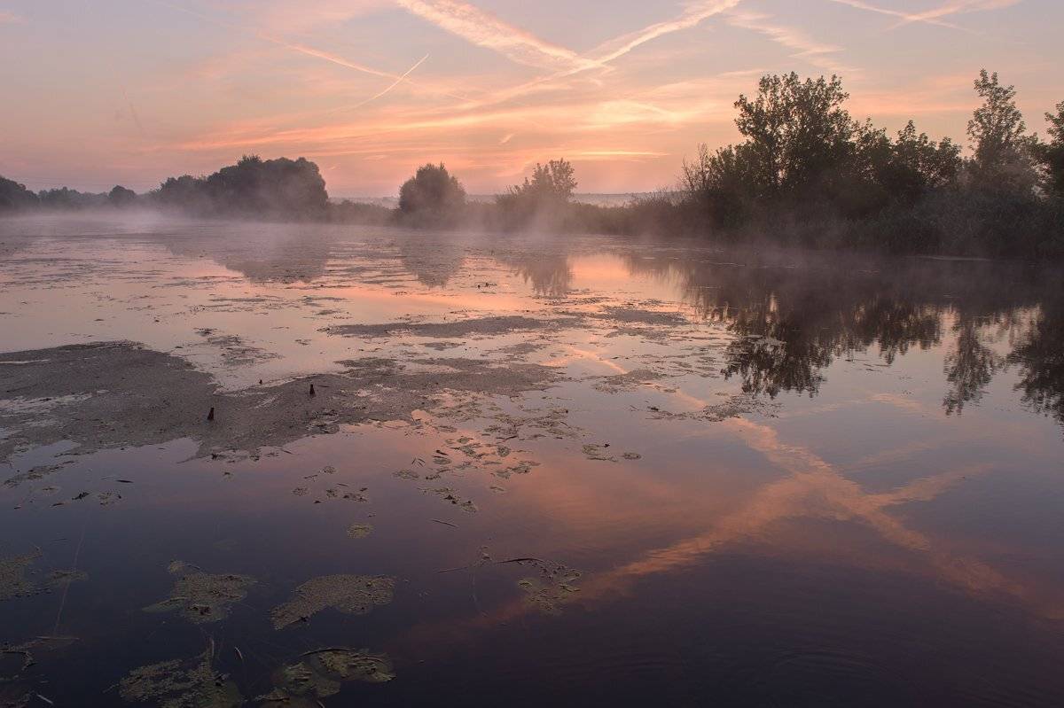 "Штрихи к рассвету". Автор: Юлия Лаптева утро,рассвет,пейзаж,красота,россия, Юлия Лаптева
