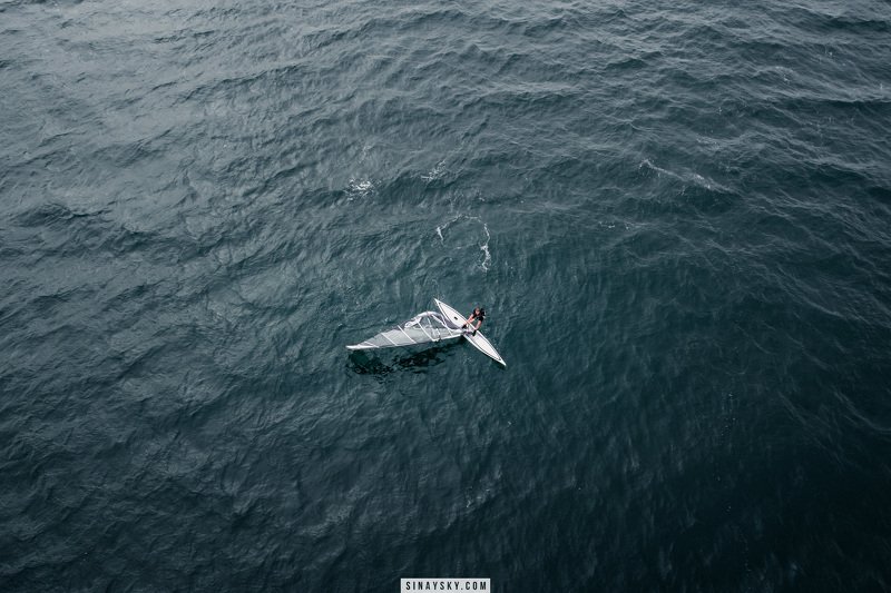 виндсерфинг, дрон, аэросъемка черноморский виндсерферphoto preview