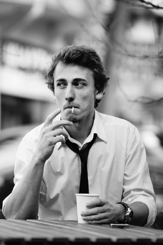 фото, мужчина, портрет, чб, canon Гришаphoto preview