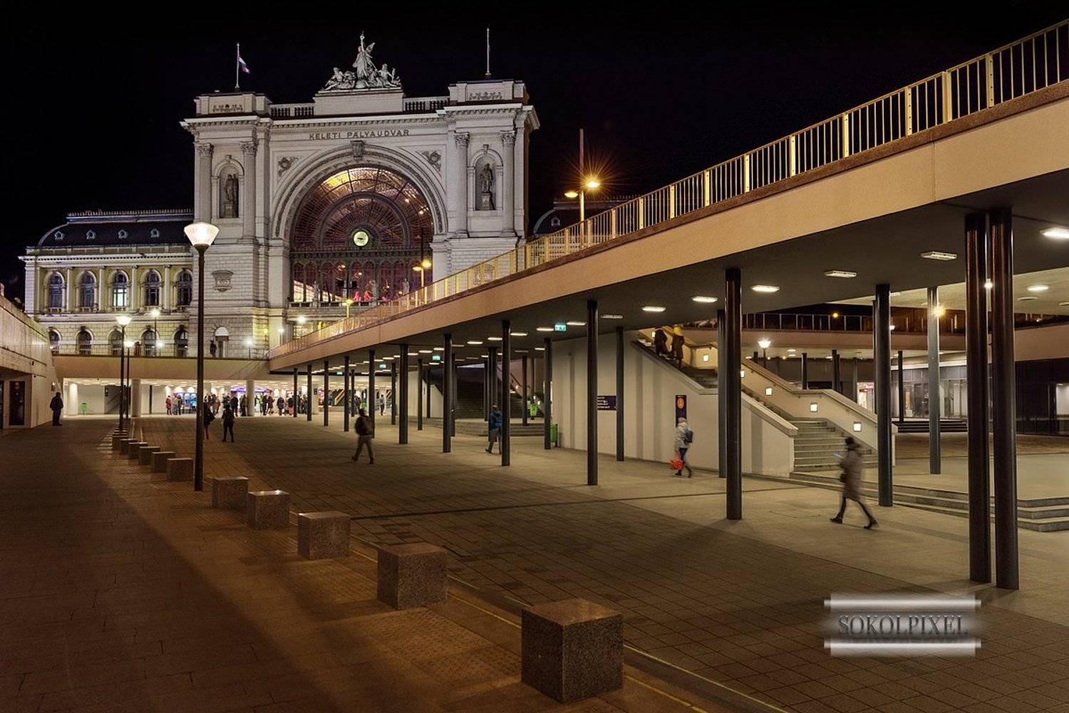 Железнодорожный вокзал в Будапеште. Автор: Андрей Cоколов , Андрей Cоколов