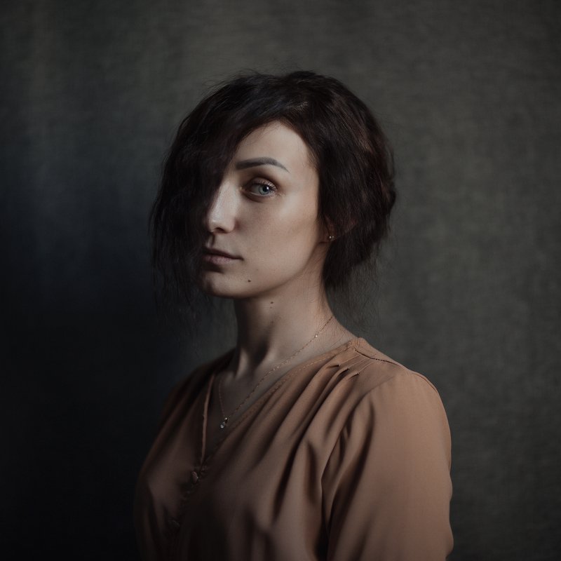 girl девушка автопортрет цвет тон портрет Автопортретphoto preview