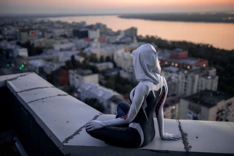 косплей, cosplay, человекпаук, spiderman Человек паук через вселенныеphoto preview