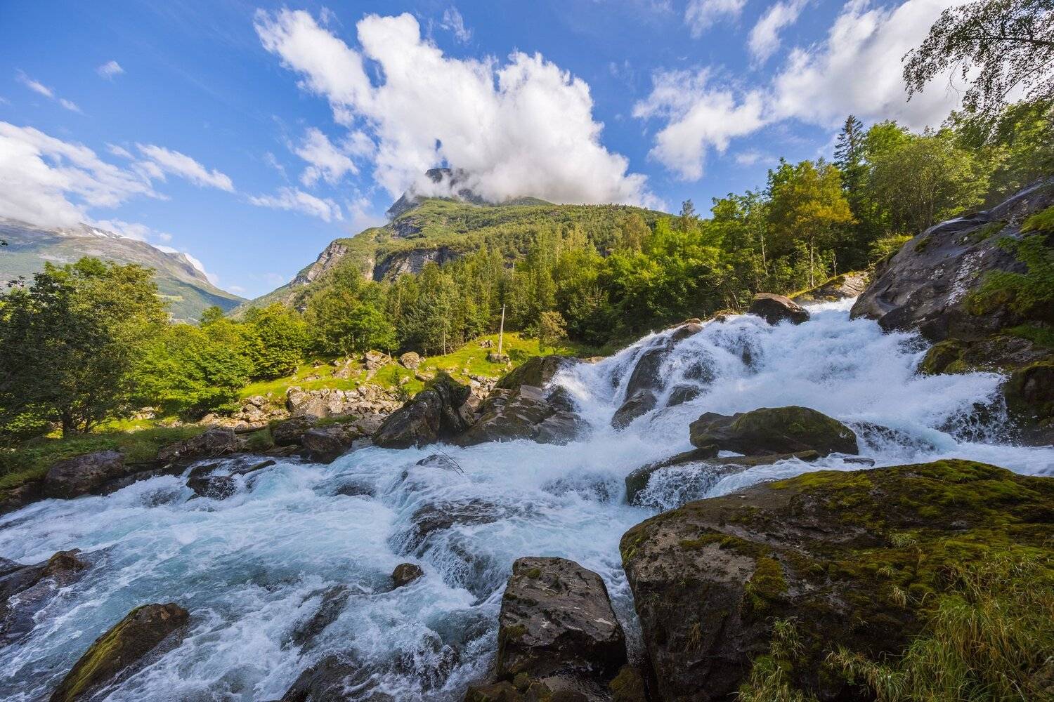 Горная речка в горах Гейрангера. Норвегия.. Автор: Marat Max (Марат Макс) гейрангер, норвегия, горы, речка,, Marat Max (Марат Макс)