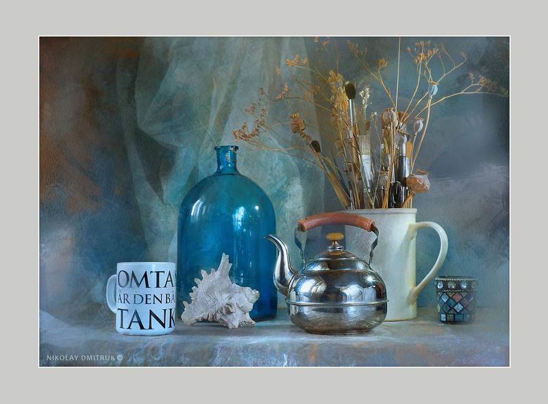 натюрморт и чайник. 2020. студия непрерывного света 26photo preview