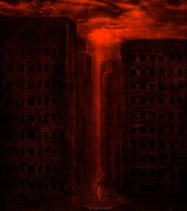 изоляция, пандемия, covid19, обнуление, перерождение, кровь, человек, графика, wallart Rebirthphoto preview