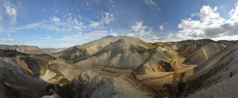 исландия Прогулки по Landmannalaugarphoto preview