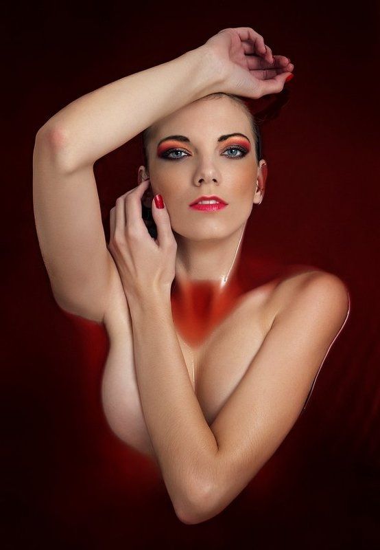 portrait,glamour,blood,bath, Bathory (blood bath)photo preview