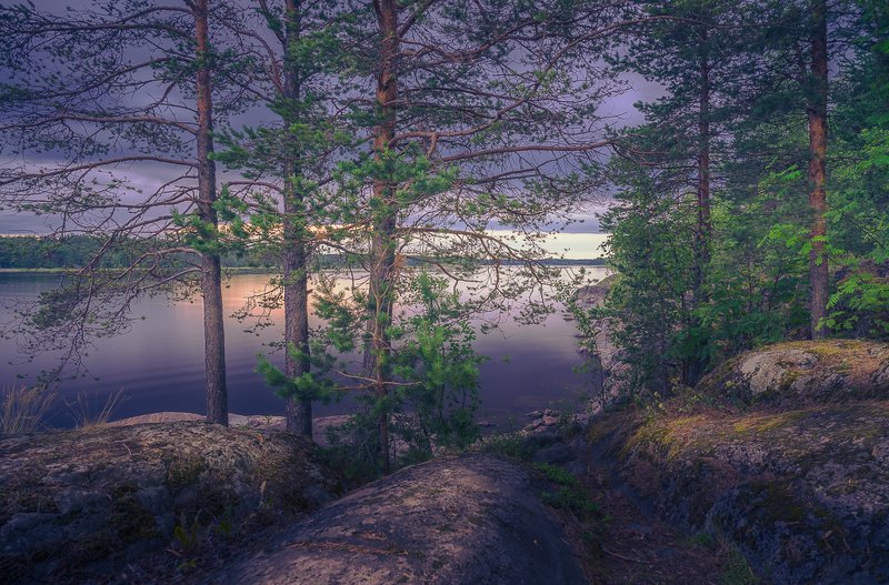 Белая ночь на Ладогеphoto preview