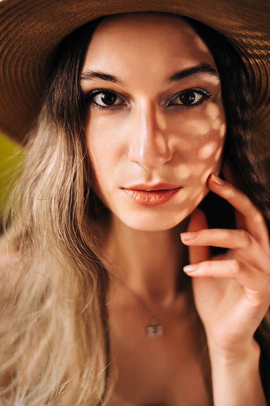 портрет, portrait, девушка, girl, light, девушка в шляпе Kaleriaphoto preview