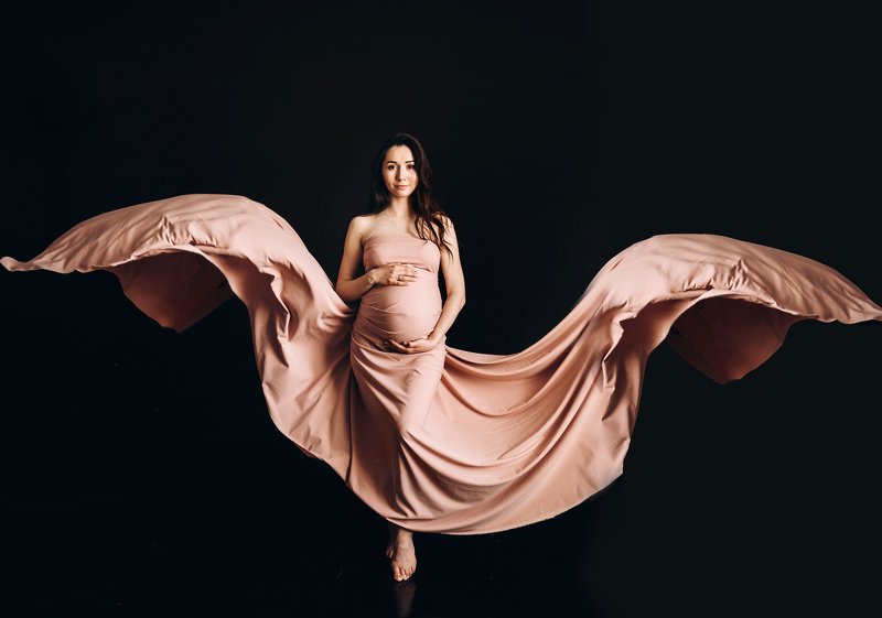 беременность ожидание чудо женщина портрет модель В ожиданииphoto preview