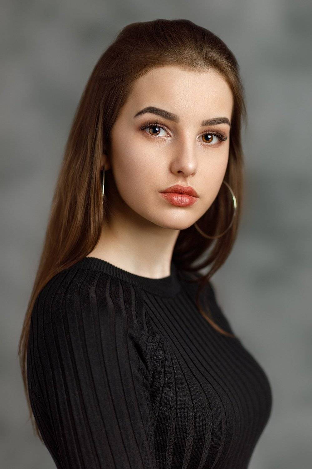 портрет, девушка, Сергеев Сергей