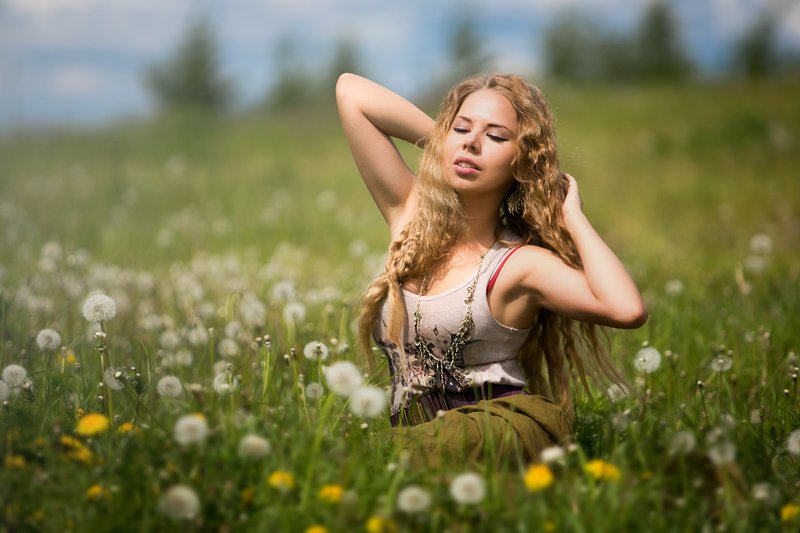 портрет, стритфото, портрет, rekhov В жаркий полденьphoto preview