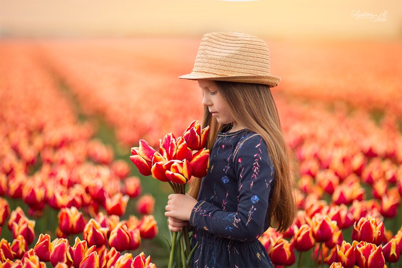 tulip, spring, kids photographer, children photographer, детский фотограф, тюльпан, тюльпаны, портрет, детский портрет, цветы  Spring melodyphoto preview
