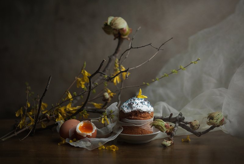 still life, flowers, light, easter, spring, greens Натюрмортphoto preview