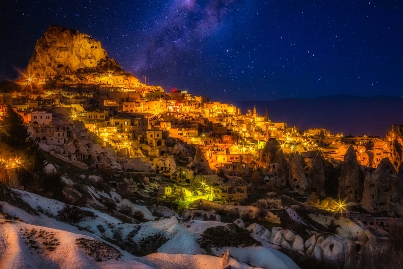 Каппадокия, Турция Звёздный городphoto preview