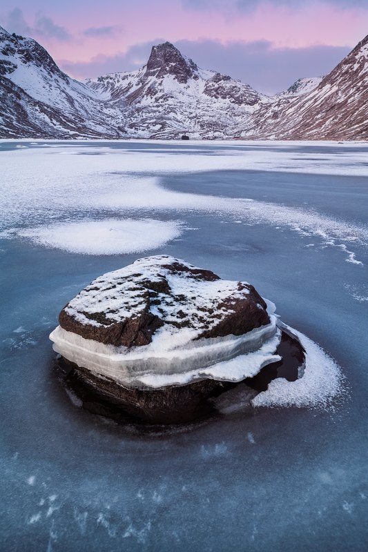 winter, lofoten Oreo Rock фото превью