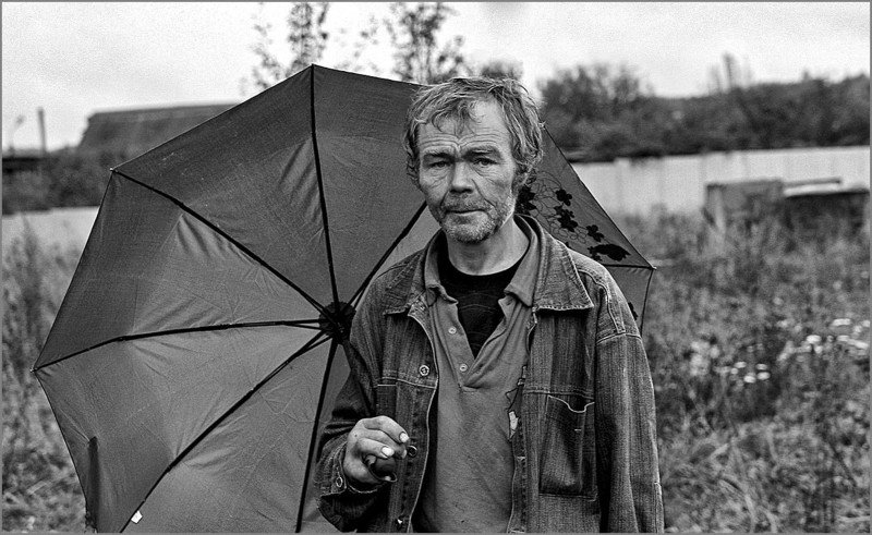 деревня ... а в провинции дождь.photo preview