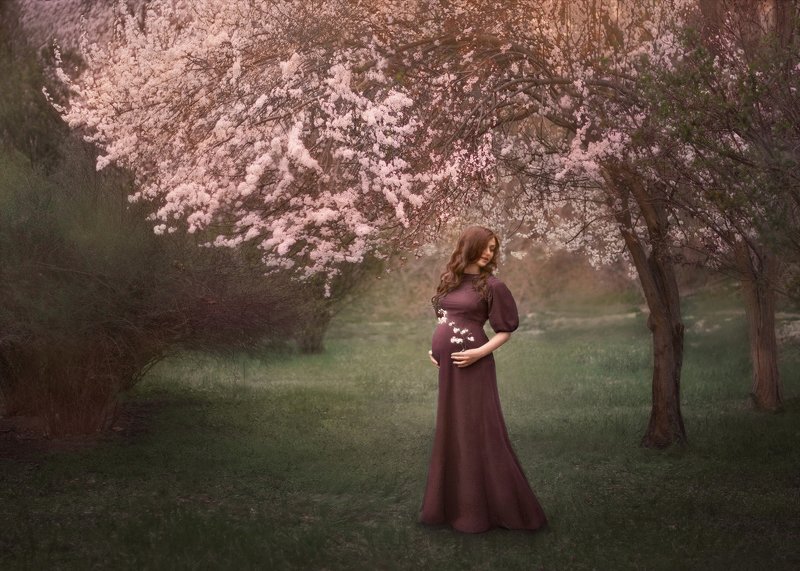 беременность, цветение photo preview