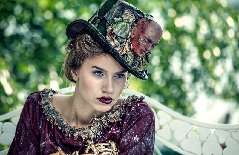 портрет,девушк Стимпанкphoto preview